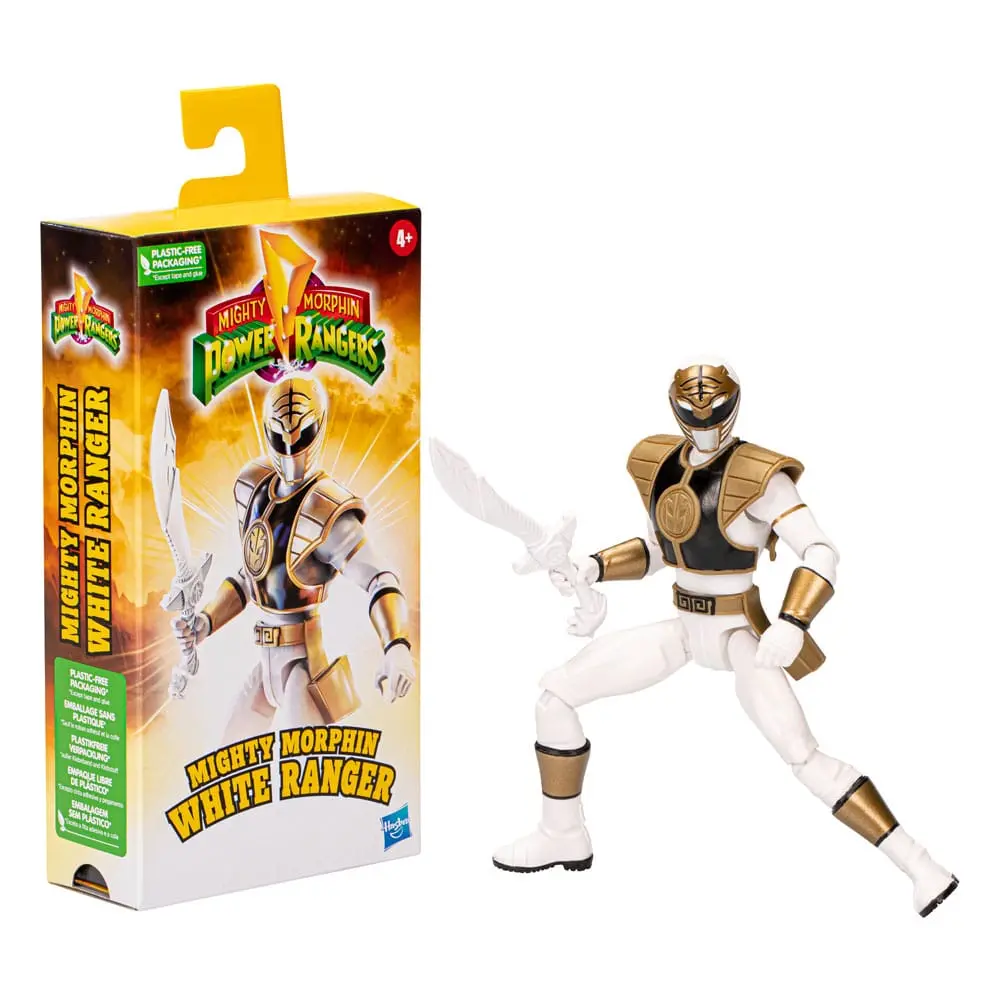 Mighty Morphin Power Rangers Akčná figúrka White Ranger 15 cm produktová fotografia