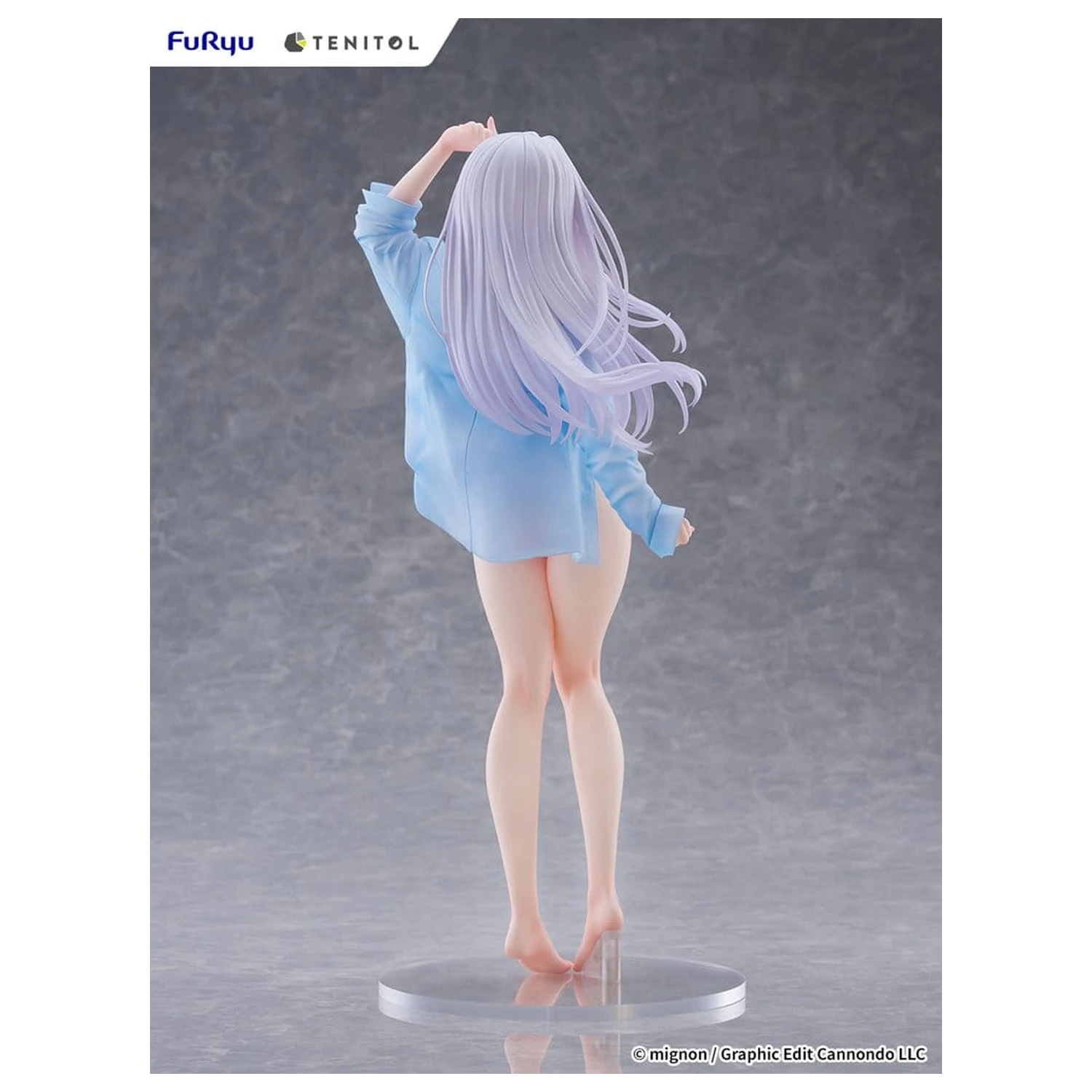 Mignon Works Tenitol Tall PVC figúrka Shiro Swimsuit Ver. 30 cm produktová fotografia