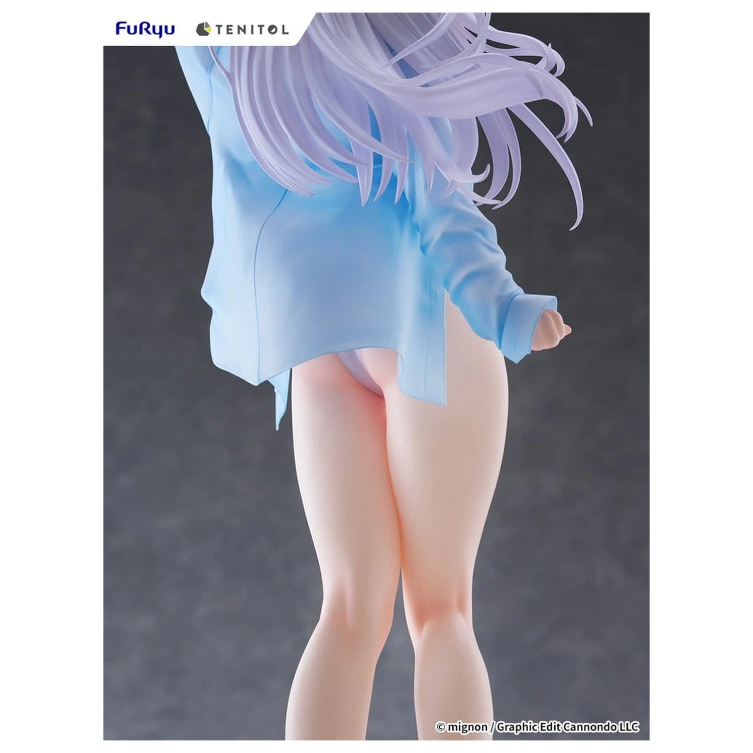 Mignon Works Tenitol Tall PVC figúrka Shiro Swimsuit Ver. 30 cm produktová fotografia