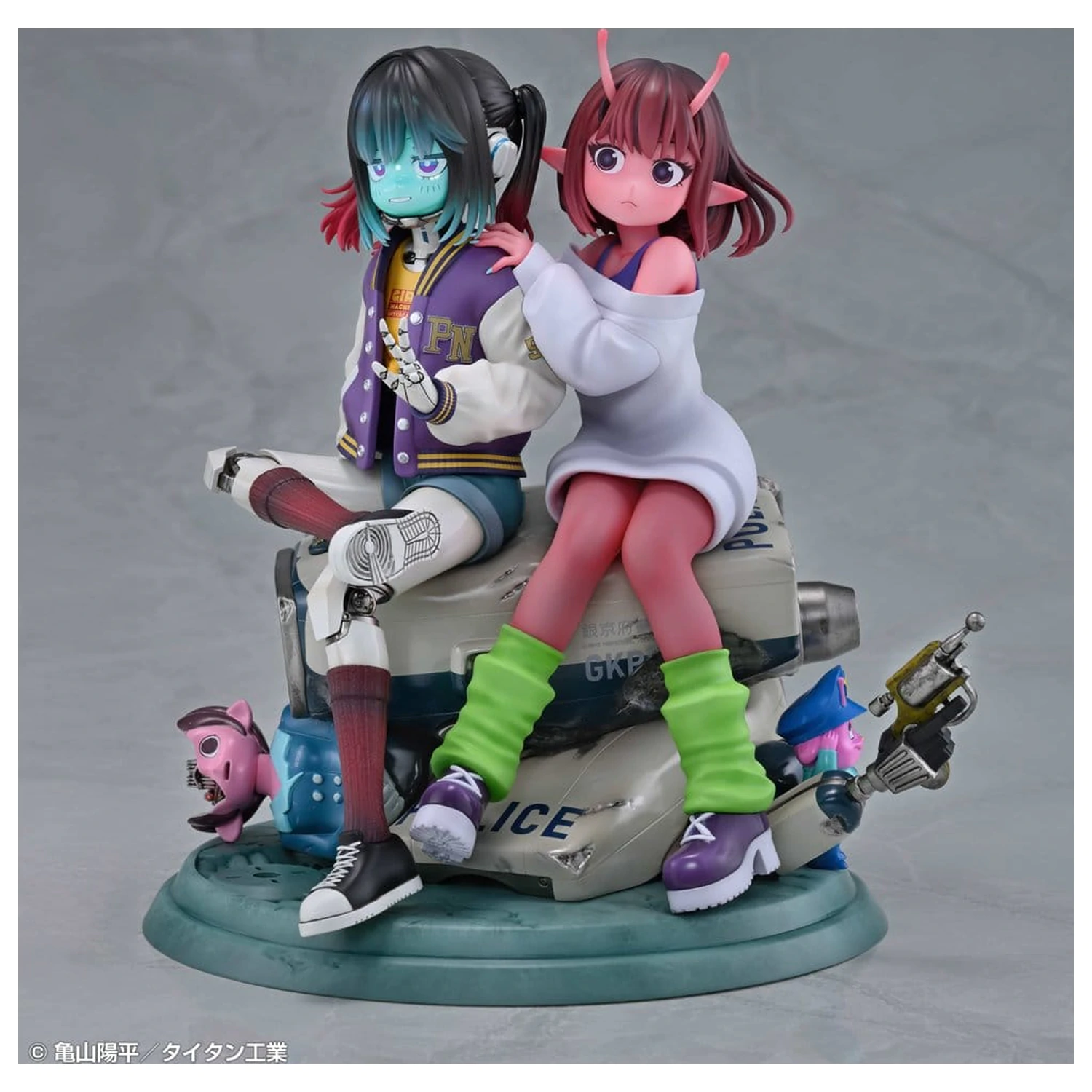 Milky Subway The Galactic Limited Express PVC Figúrky 2-balenie Chiharu & Makina 18 cm produktová fotografia