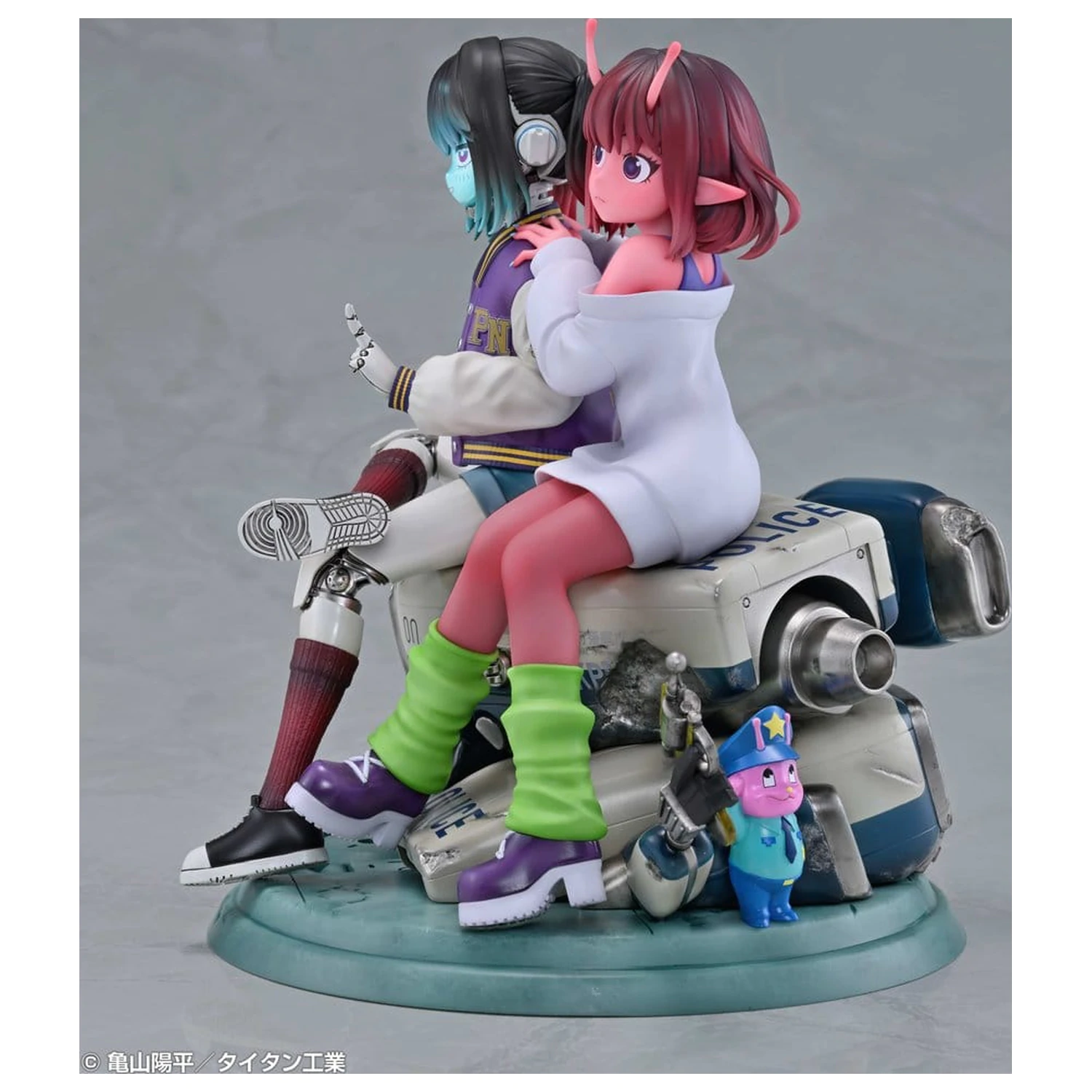 Milky Subway The Galactic Limited Express PVC Figúrky 2-balenie Chiharu & Makina 18 cm produktová fotografia