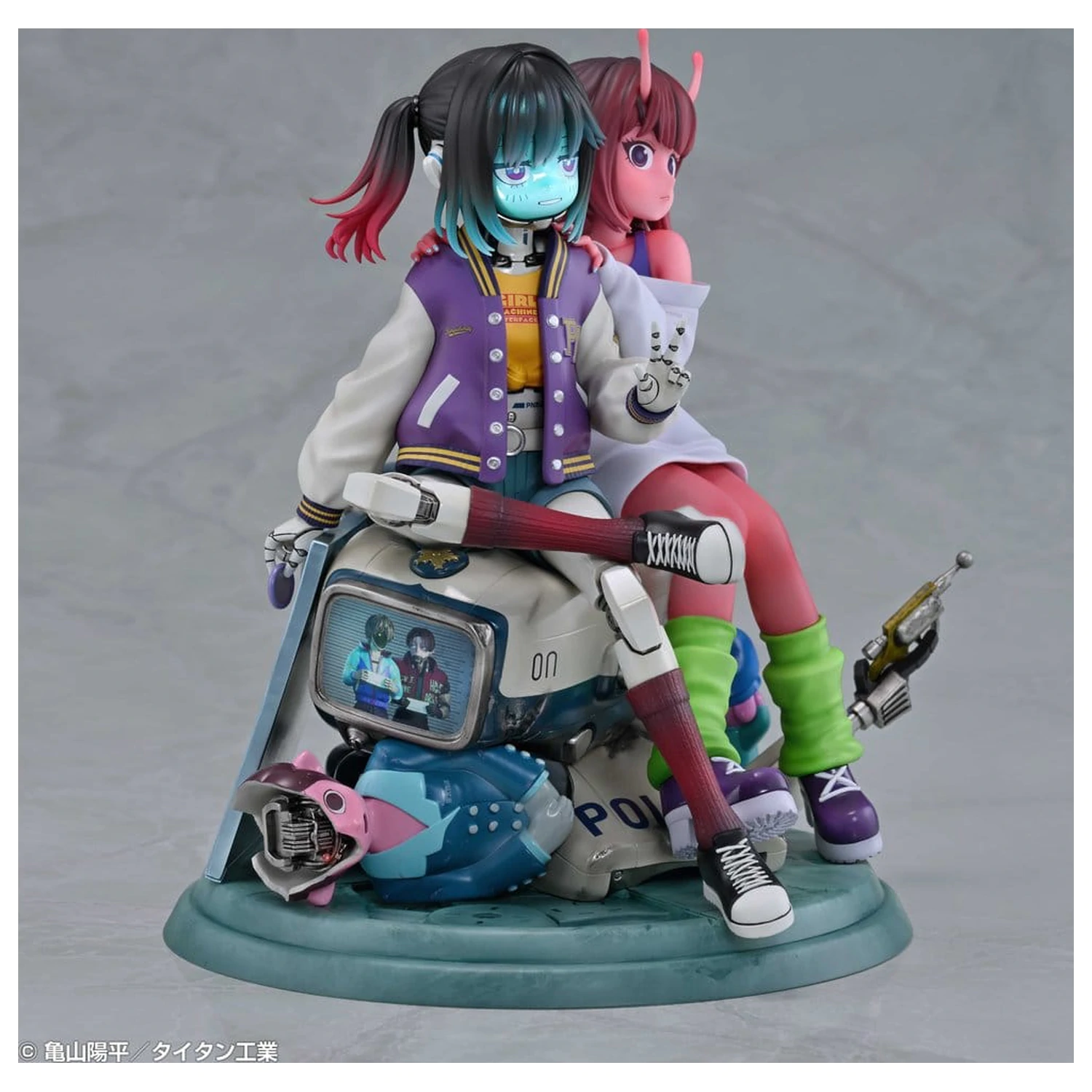 Milky Subway The Galactic Limited Express PVC Figúrky 2-balenie Chiharu & Makina 18 cm produktová fotografia