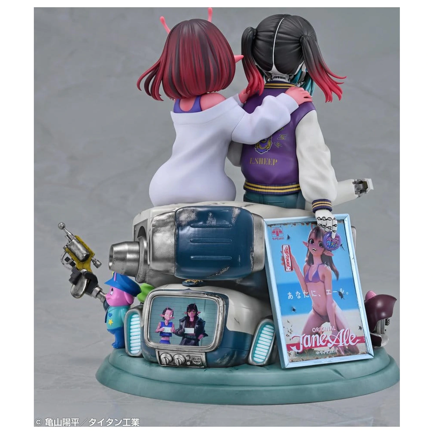 Milky Subway The Galactic Limited Express PVC Figúrky 2-balenie Chiharu & Makina 18 cm produktová fotografia