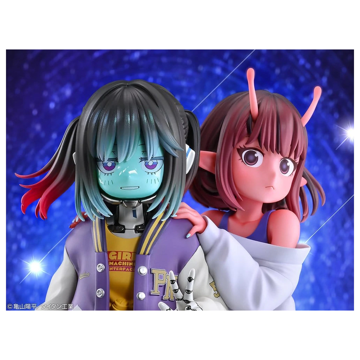 Milky Subway The Galactic Limited Express PVC Figúrky 2-balenie Chiharu & Makina 18 cm produktová fotografia