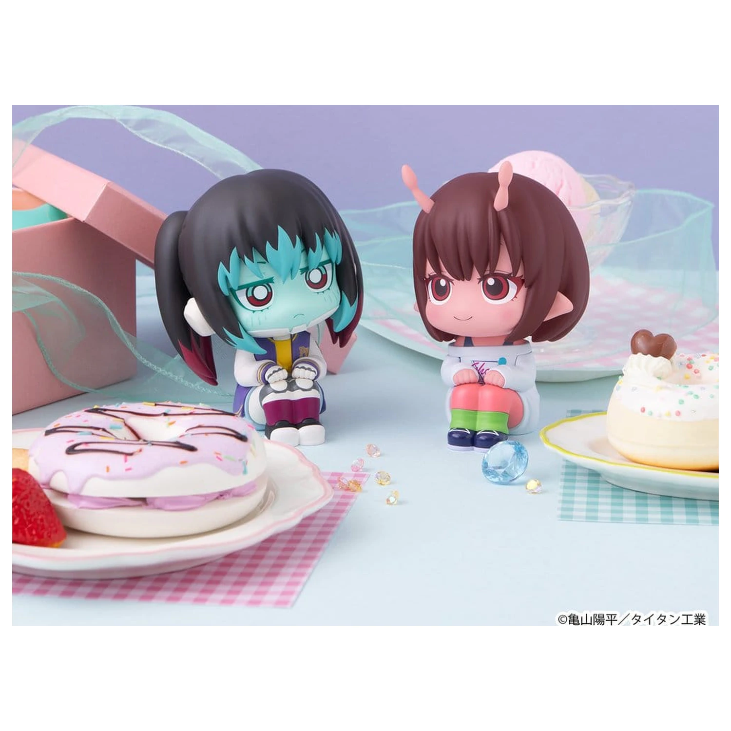 Milky Subway The Galactic Limited Express Look Up PVC Figúrky 2-balenie Chiharu & Makina 11 cm (s darčekom) produktová fotografia