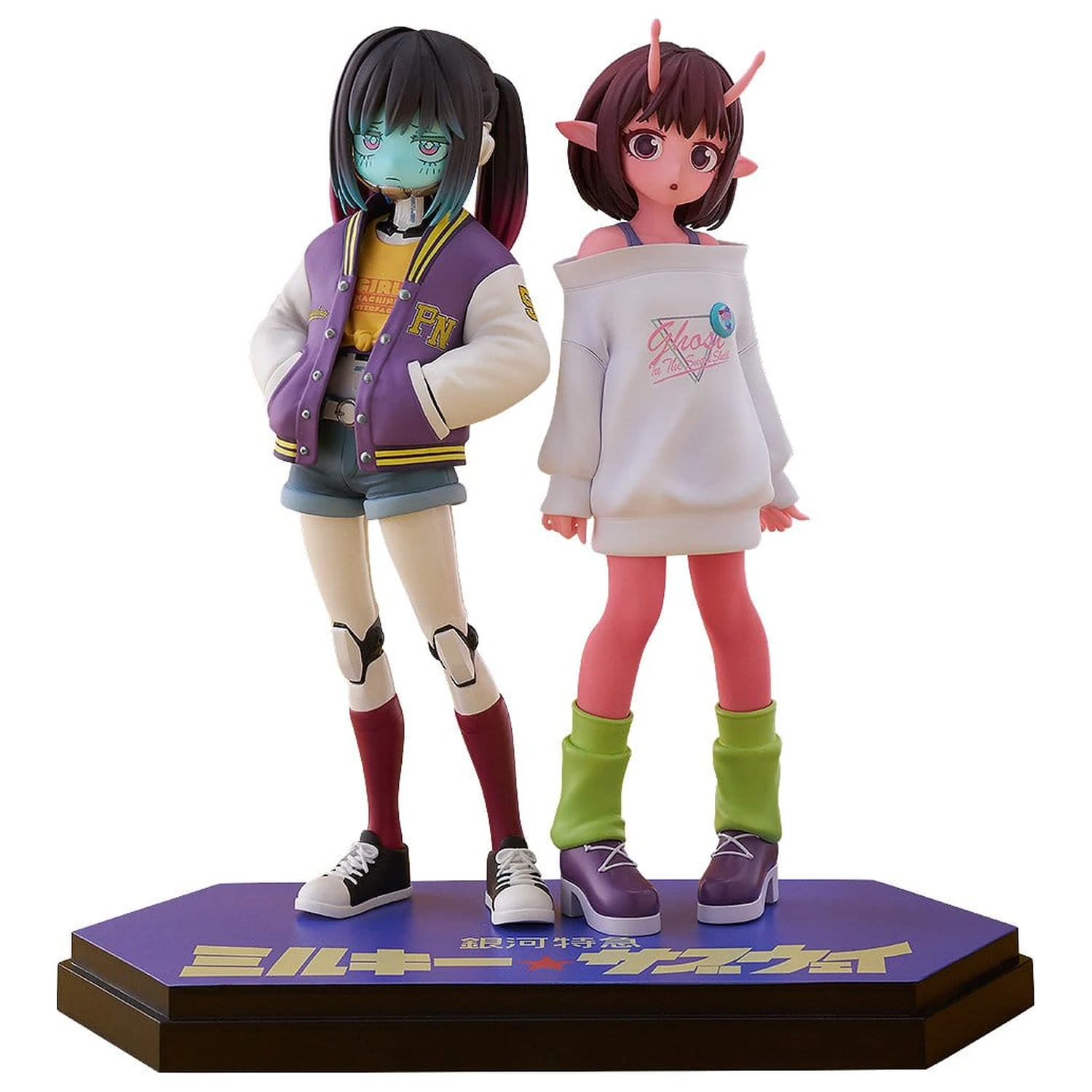 Milky Subway The Galactic Limited Express Pop Up Parade PVC figúrka Chiharu & Makina 15 cm produktová fotografia