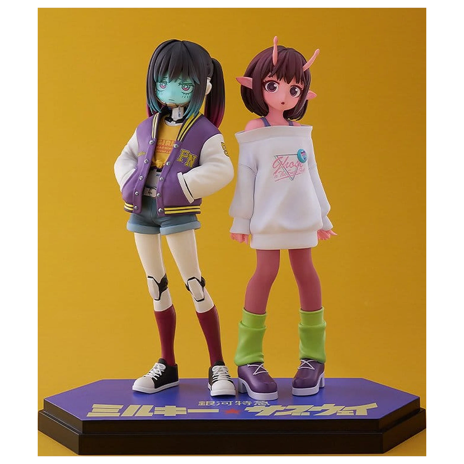 Milky Subway The Galactic Limited Express Pop Up Parade PVC figúrka Chiharu & Makina 15 cm produktová fotografia