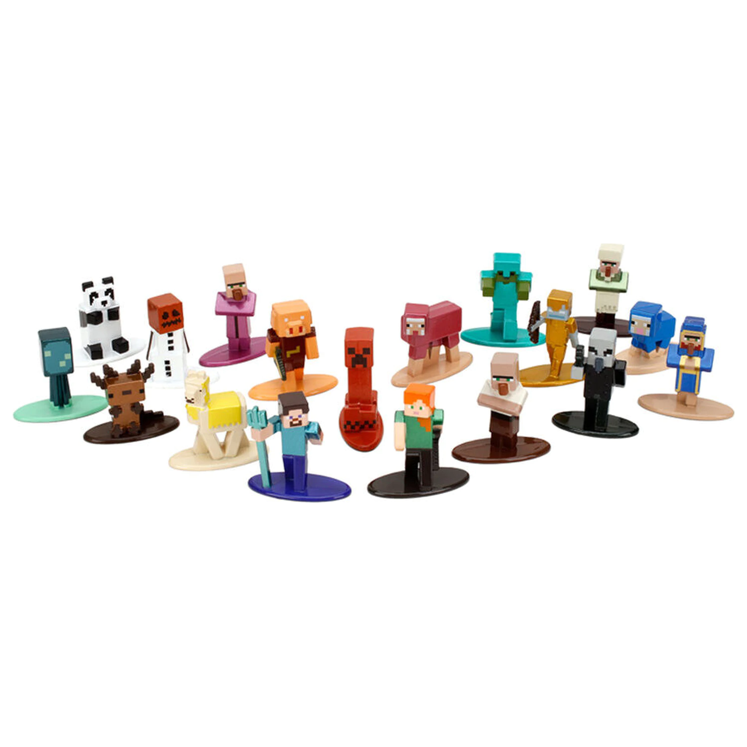 Minecraft pack 18 figúrok 4 cm produktová fotografia