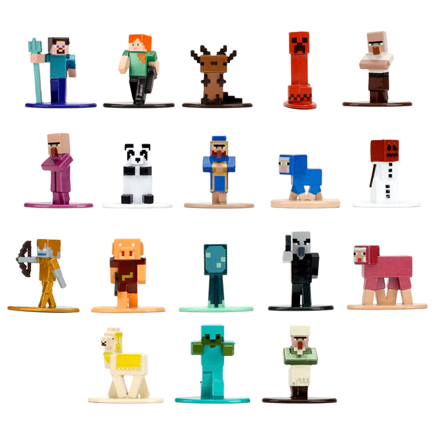 Minecraft pack 18 figúrok 4 cm produktová fotografia