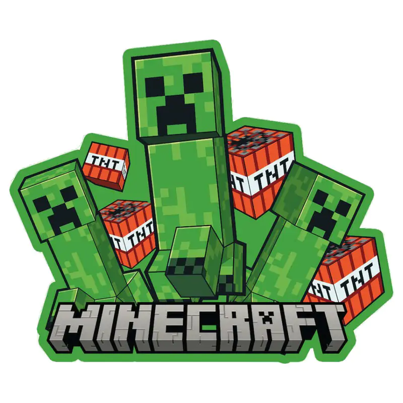 Minecraft 3D vankúš produktová fotografia