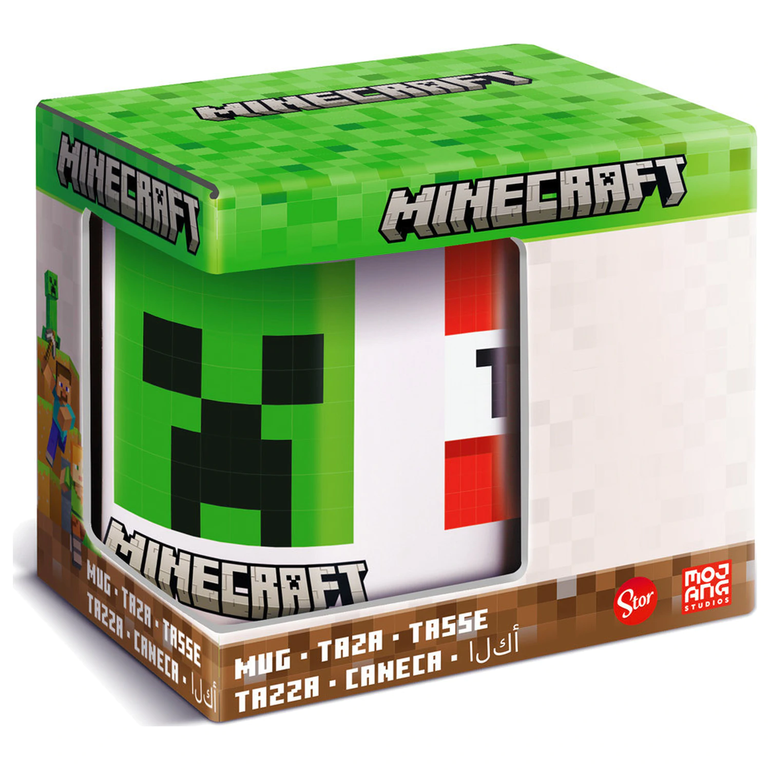 Minecraft Adaptation hrnček produktová fotografia