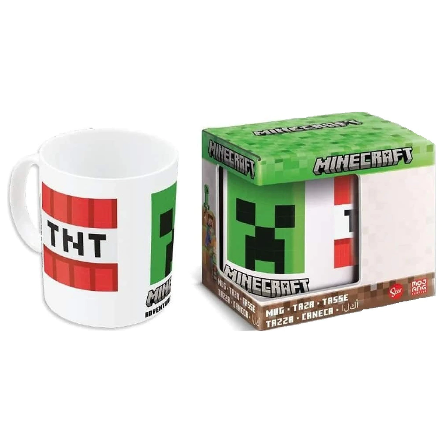 Minecraft Adaptation hrnček produktová fotografia