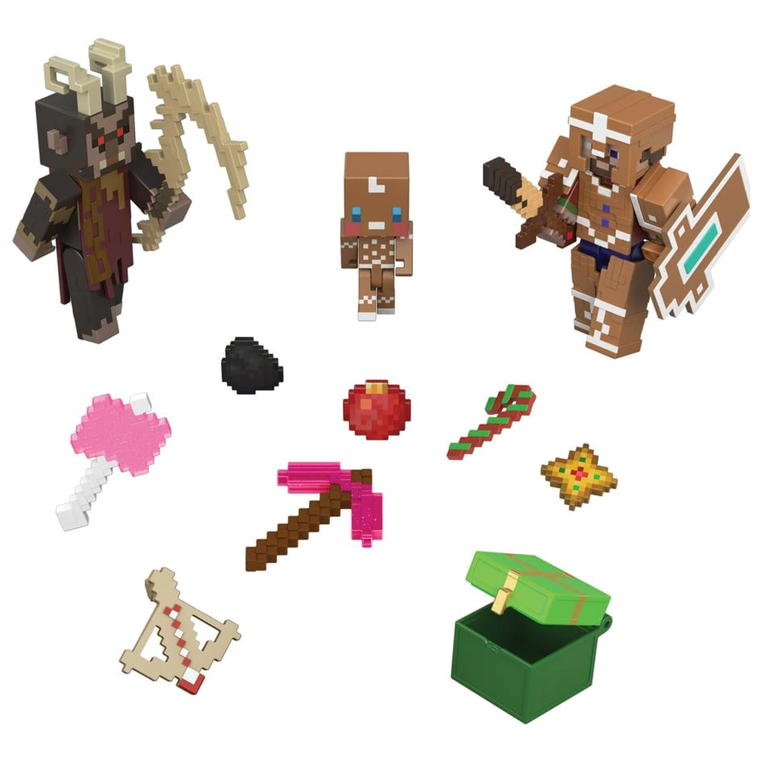 Minecraft adventný kalendár produktová fotografia
