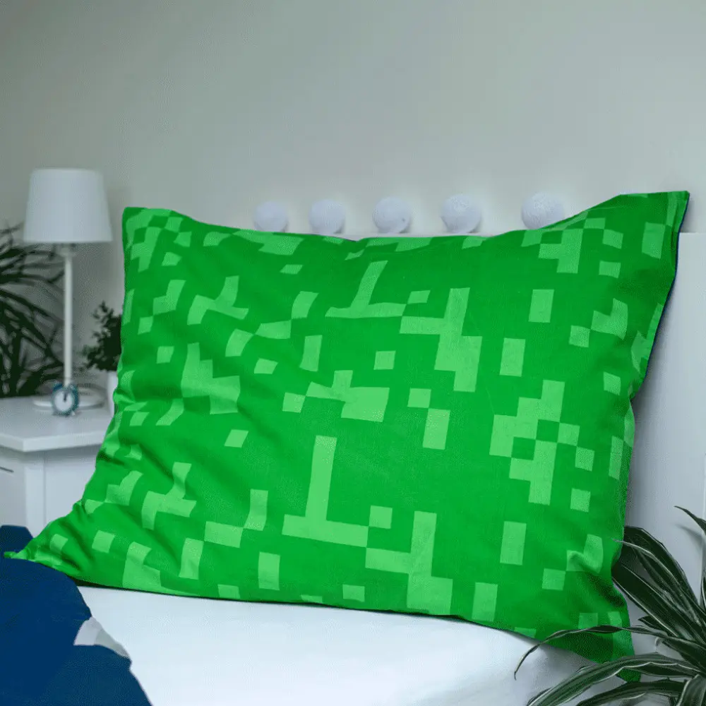 Minecraft Súprava obliečok na paplón 140x200cm, 70x90cm produktová fotografia