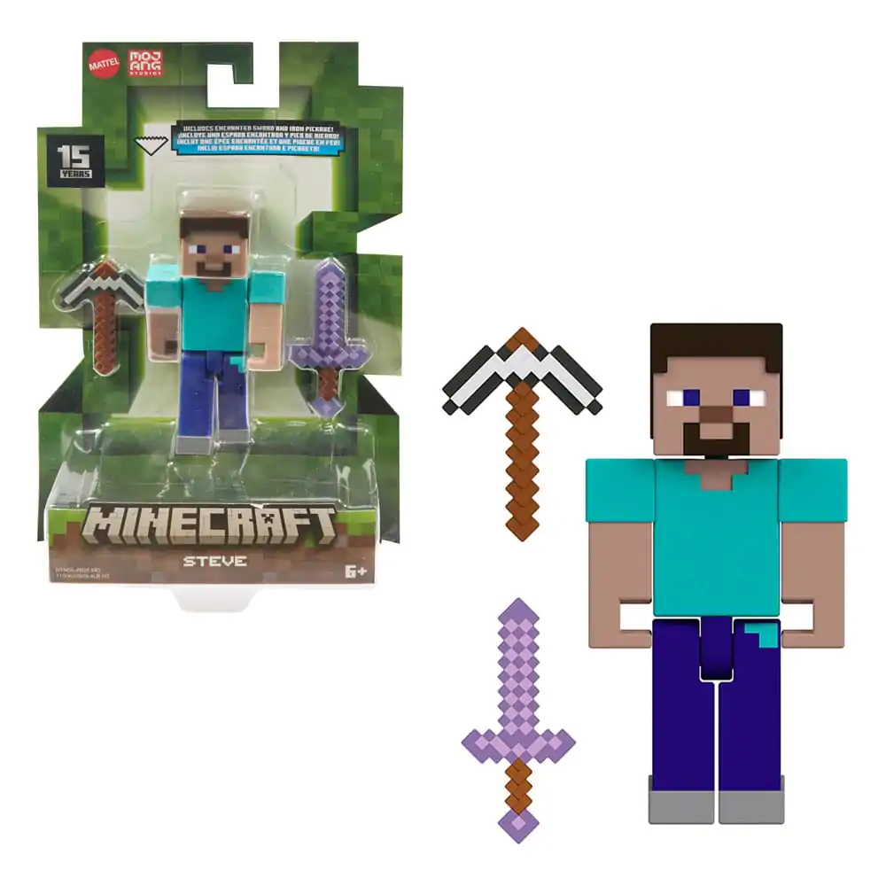 Minecraft Akčná figúrka Steve 8 cm termékfotó