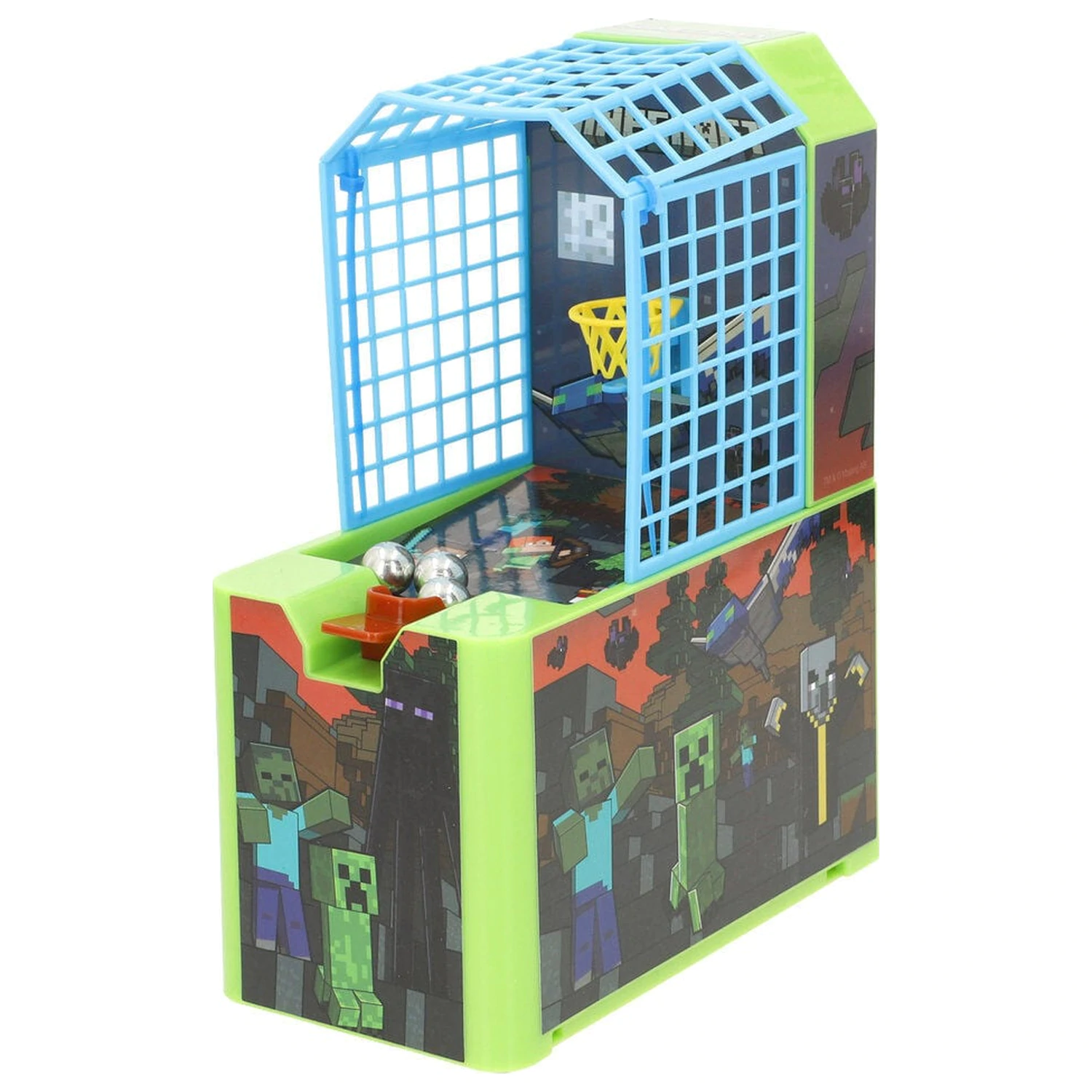 Minecraft arkádová basketbalová hra produktová fotografia