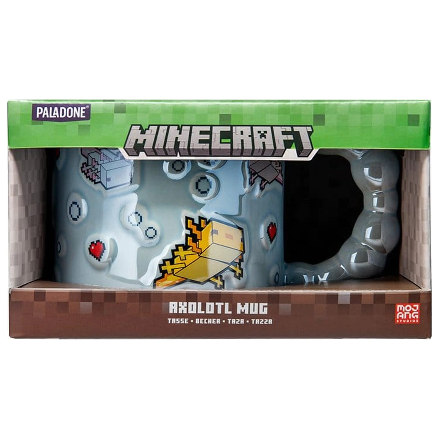 Minecraft Hrnček Axolotl v Tvare Bubliny produktová fotografia