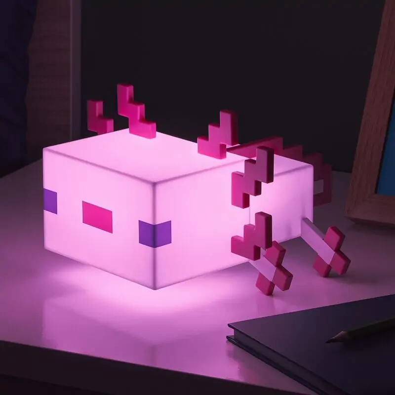 Minecraft: Axolotl Lampa produktová fotografia