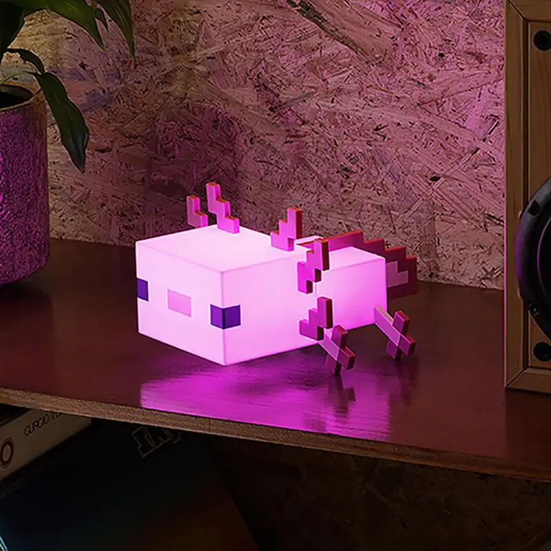 Minecraft: Axolotl Lampa produktová fotografia