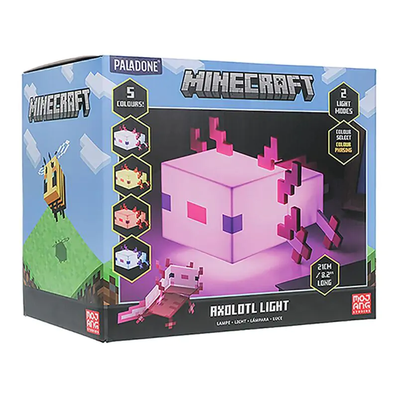 Minecraft: Axolotl Lampa produktová fotografia