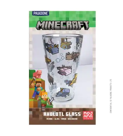Minecraft Pint Pohár Axolotl produktová fotografia
