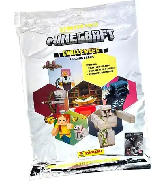 Minecraft - Challenges Zberateľské karty Starter Pack *German Version* produktová fotografia