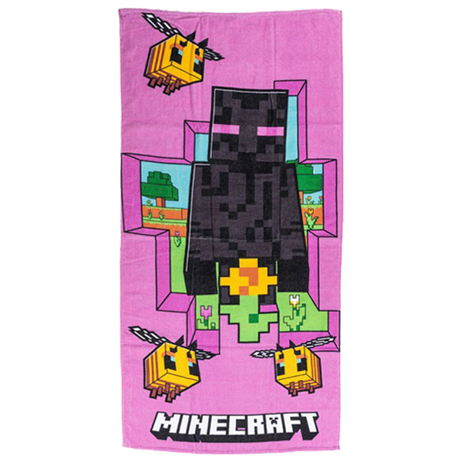Minecraft Cherry Grove uterák produktová fotografia