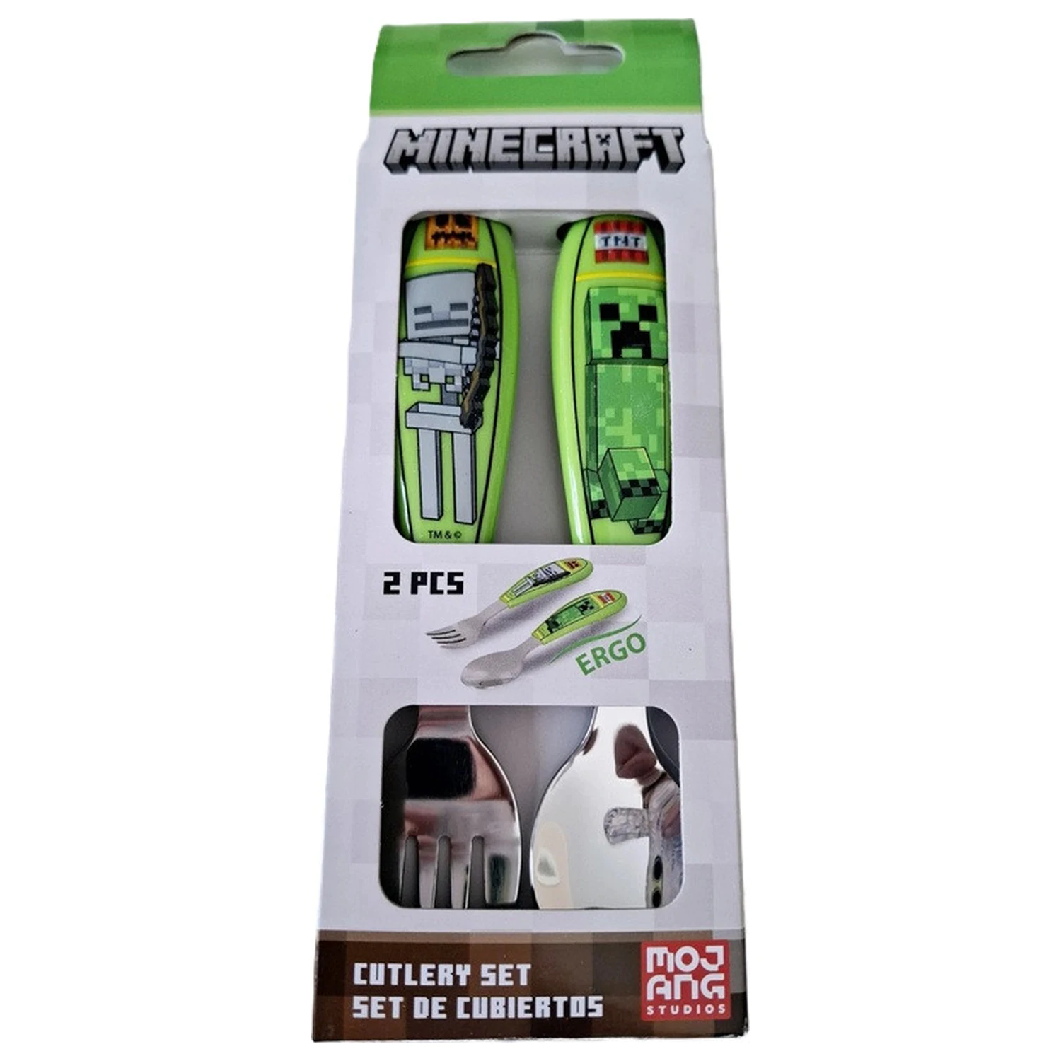 Minecraft Core Metal Ergo príborová súprava - 2 kusy produktová fotografia