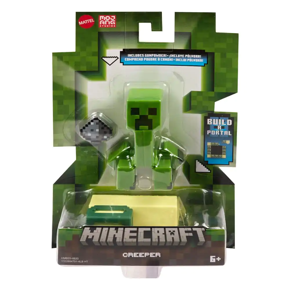 Minecraft akčná figúrka Craft-A-Block Creeper 8 cm produktová fotografia