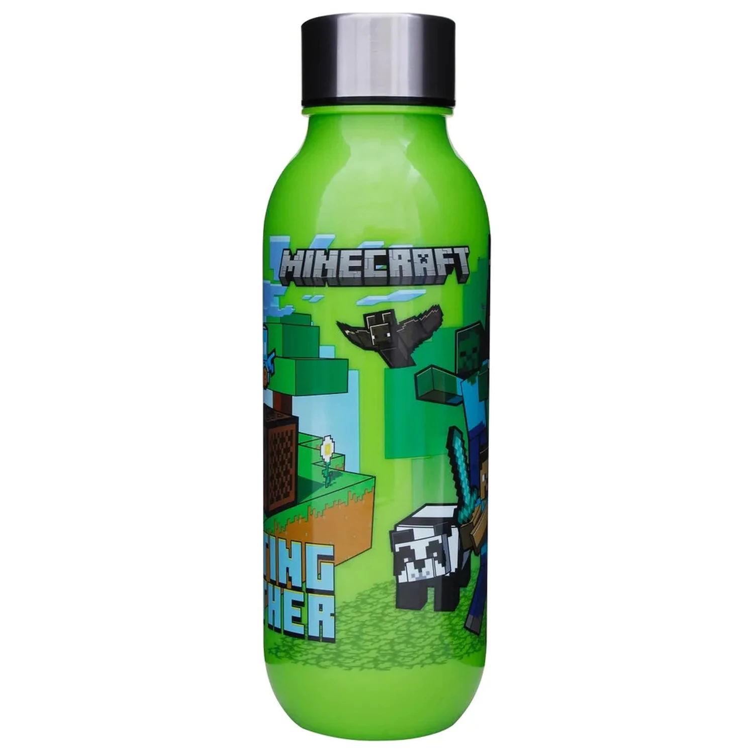 Minecraft Crafting plastová fľaša na vodu so skrutkovacím uzáverom 640 ml produktová fotografia