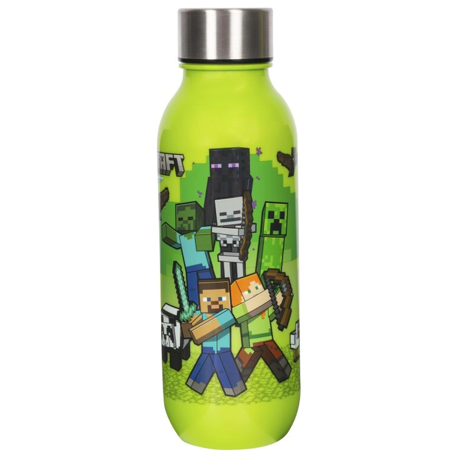 Minecraft Crafting plastová fľaša na vodu so skrutkovacím uzáverom 640 ml produktová fotografia