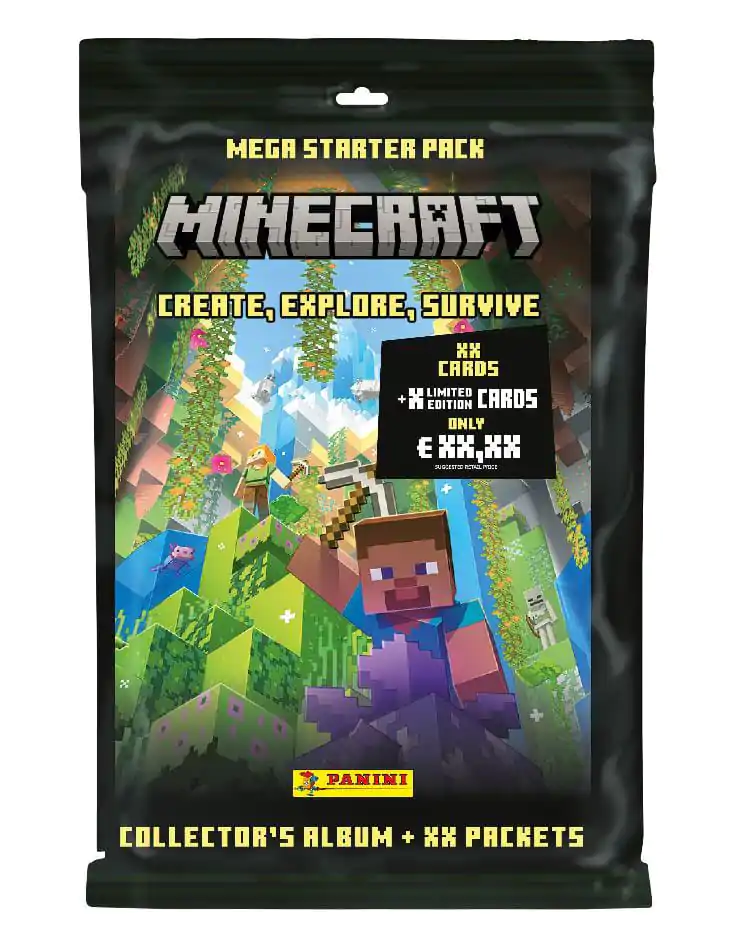 Minecraft - Create, Explore, Survive Zberateľské Karty Starter Pack *Nemecká Verzia* produktová fotografia
