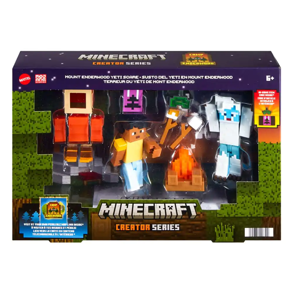 Minecraft Creator Series Akčná figúrka Rozširujúci balíček Mount Enderwood Yeti Scare 8 cm produktová fotografia