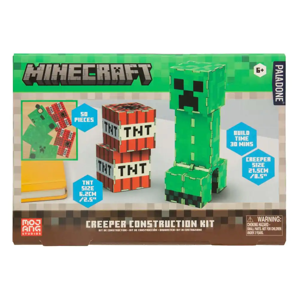 Minecraft Construction Kit Creeper 16 cm produktová fotografia