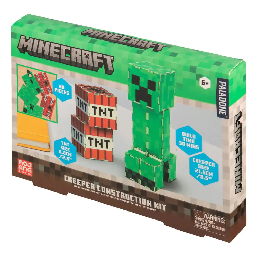 Minecraft Construction Kit Creeper 16 cm produktová fotografia
