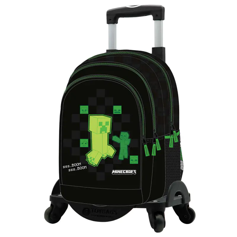 Minecraft Creeper batoh + Toybags vozík 44 cm produktová fotografia