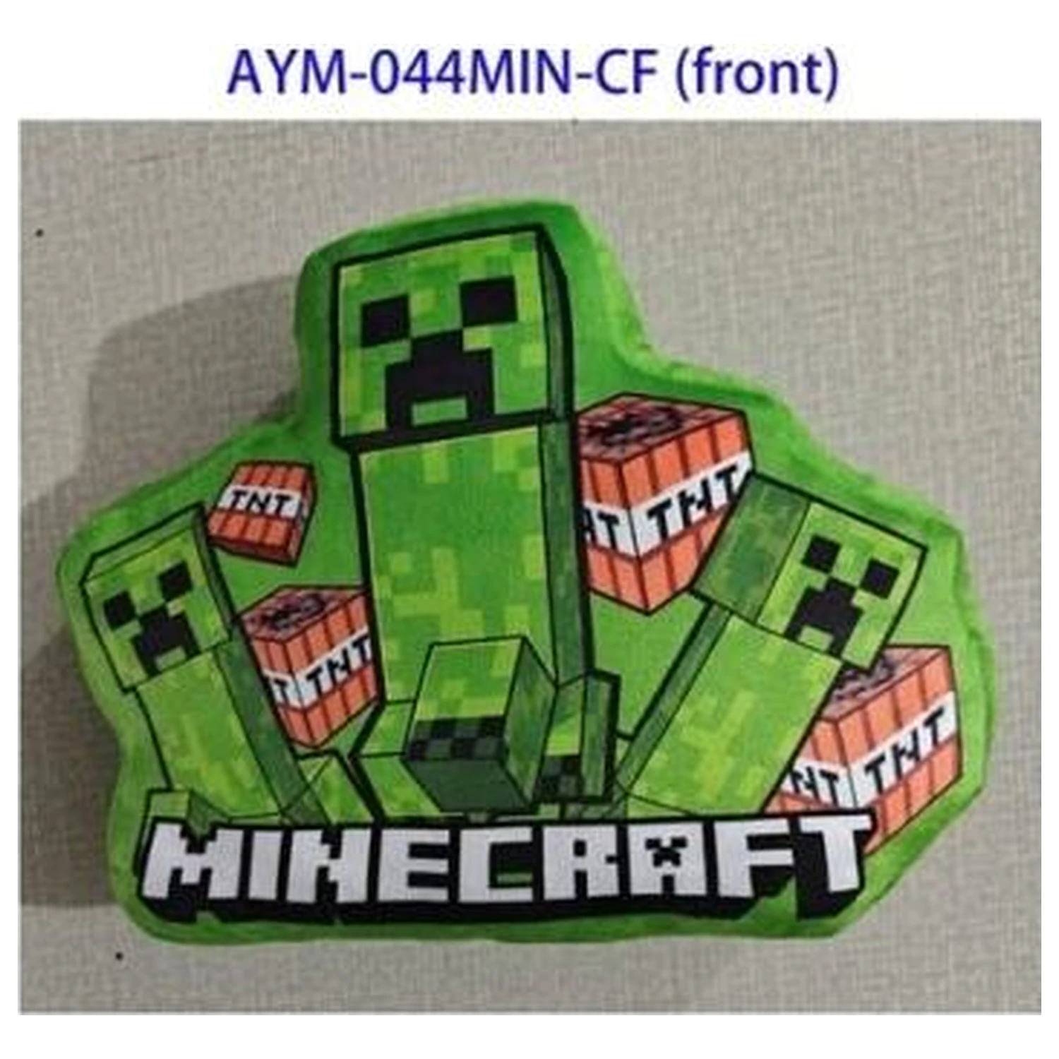Minecraft Creeper vankúš produktová fotografia