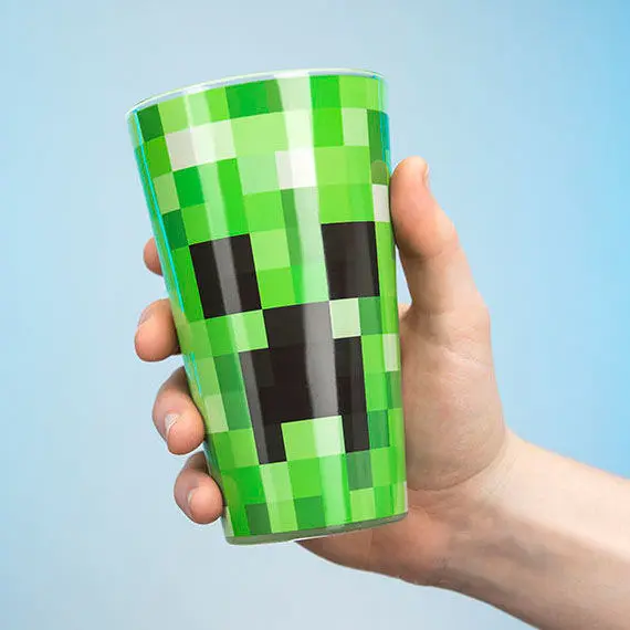 Minecraft Creeper pohár produktová fotografia