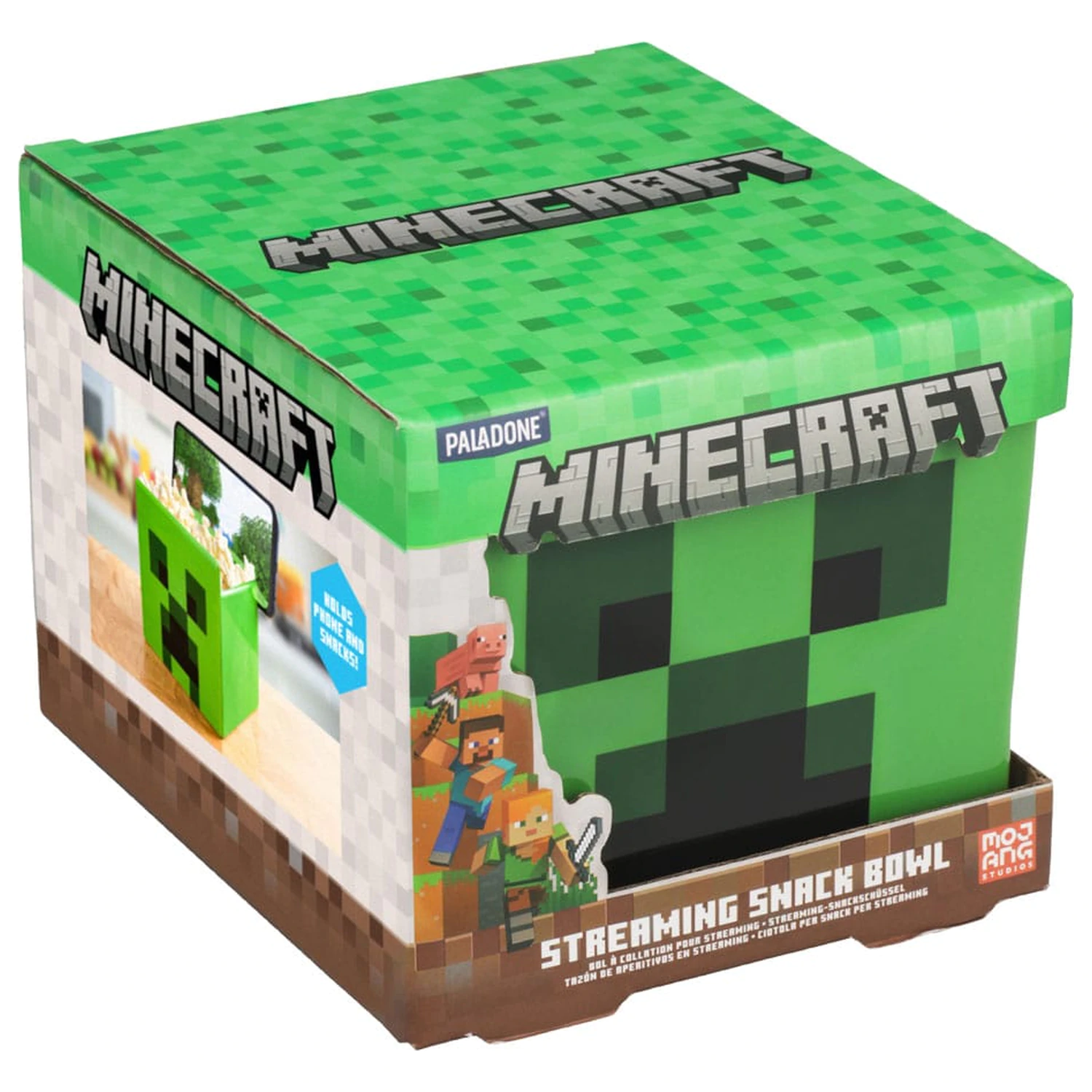 Minecraft miska na občerstvenie na streamovanie Creeper produktová fotografia