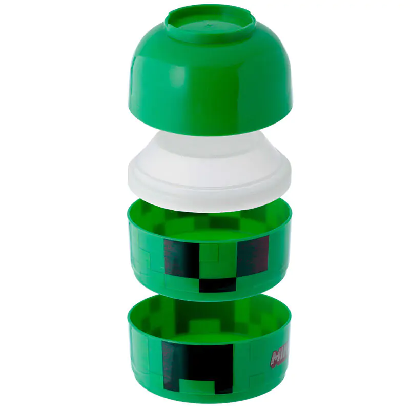Minecraft Creeper trojitý obedár produktová fotografia