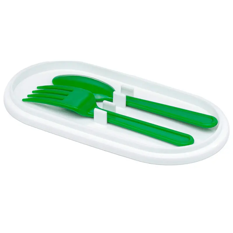 Minecraft Creeper obedár + cutlery produktová fotografia