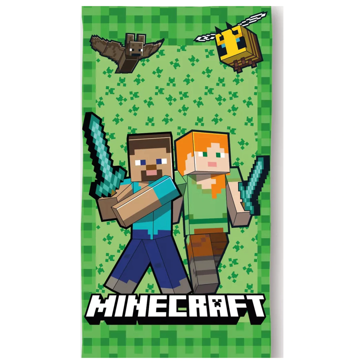 Minecraft Cube World Uterák 70x140cm produktová fotografia
