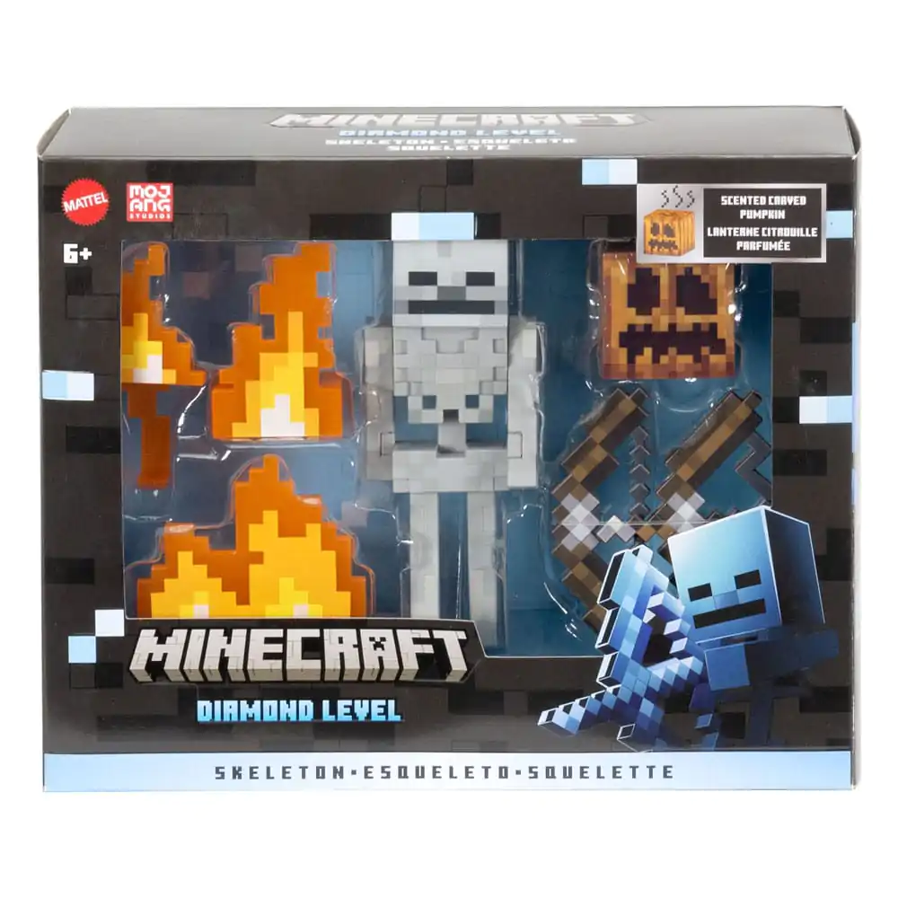 Minecraft Diamond Level akčná figúrka Skeleton 14 cm termékfotó