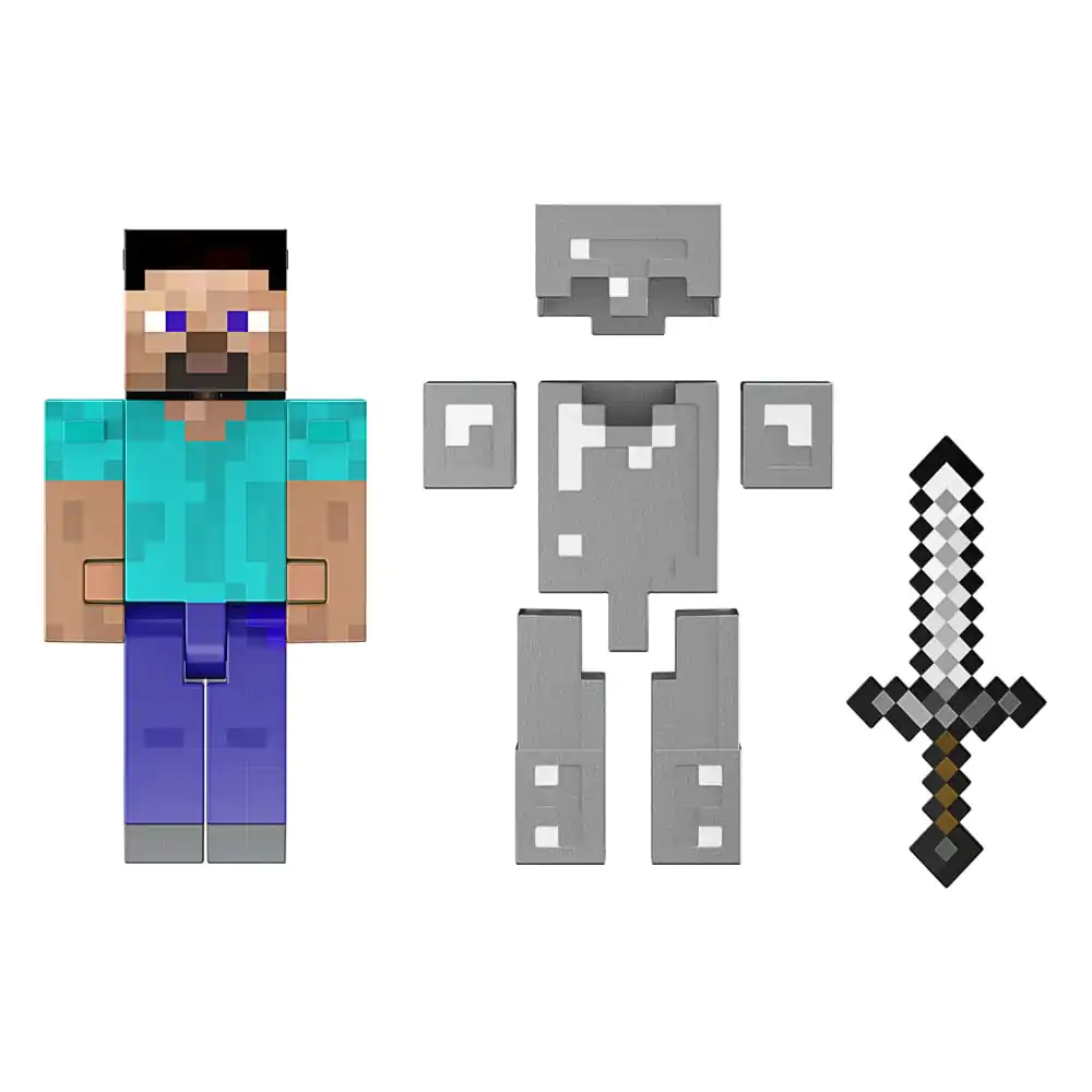 Minecraft Diamond Level Akčná figúrka Steve 14 cm produktová fotografia