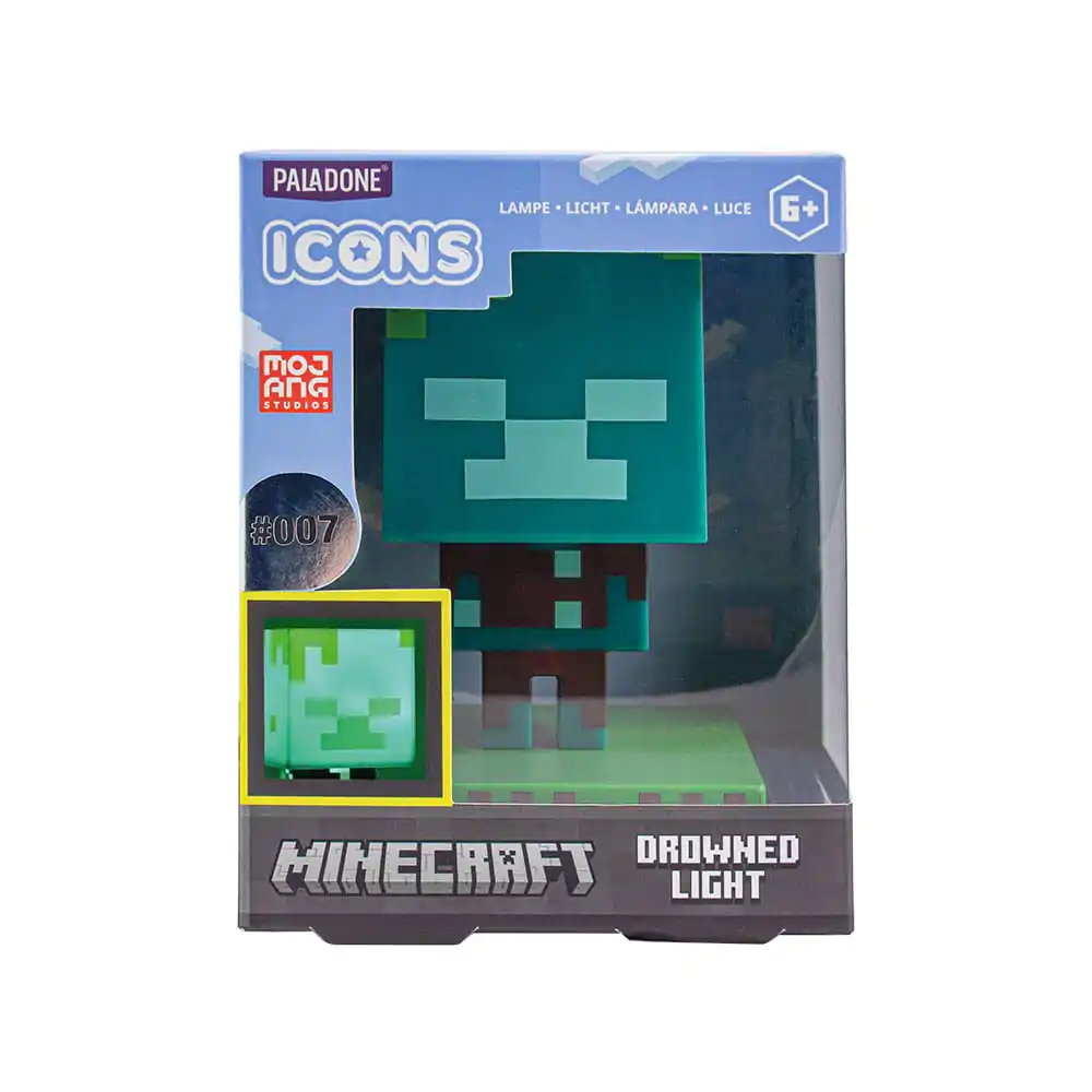 Minecraft Icon Light Utopený Zombie produktová fotografia