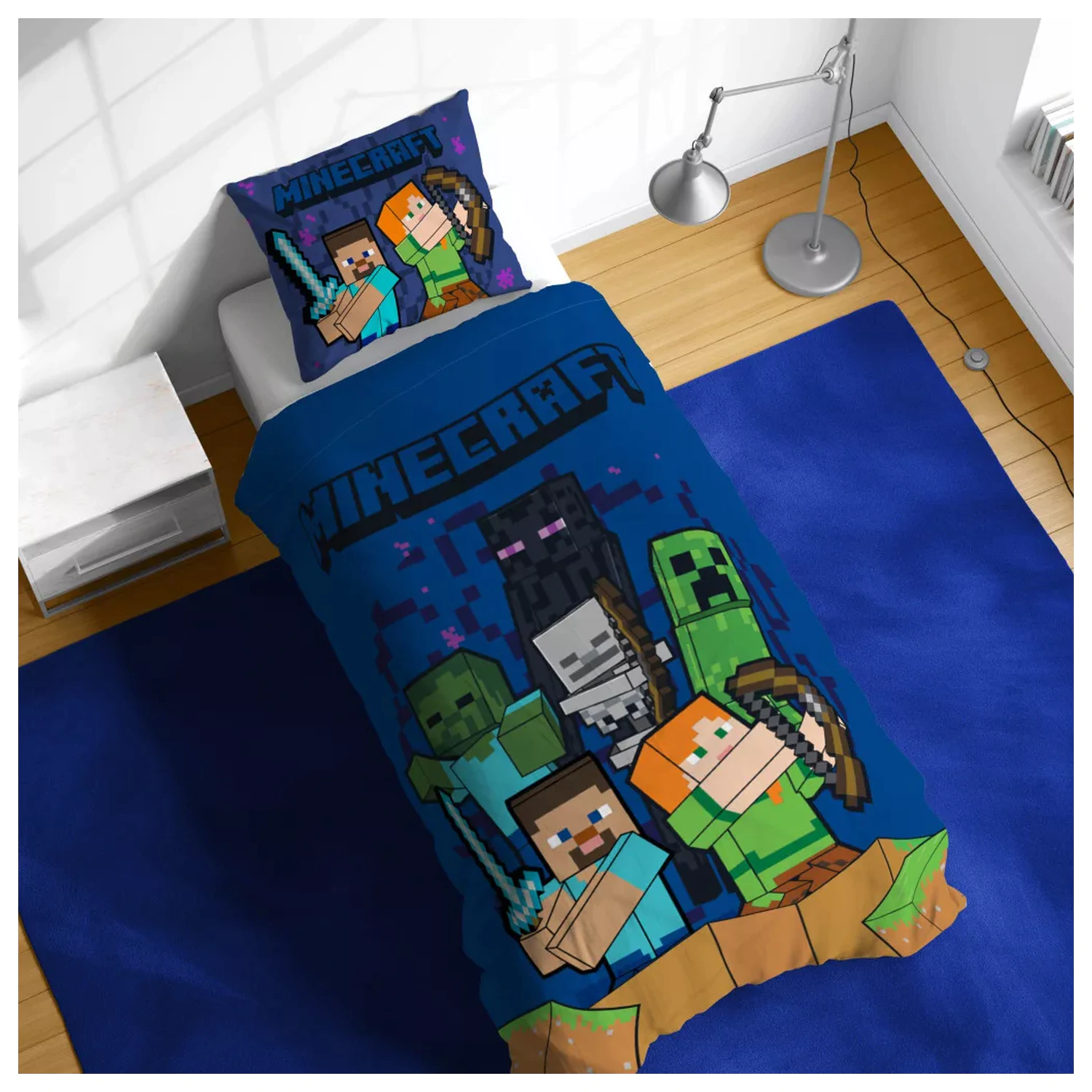 Minecraft Echoes of Hardcore obliečka na perinu produktová fotografia