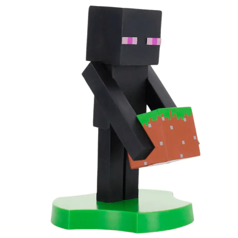 Minecraft Enderman mini držiak kábla produktová fotografia