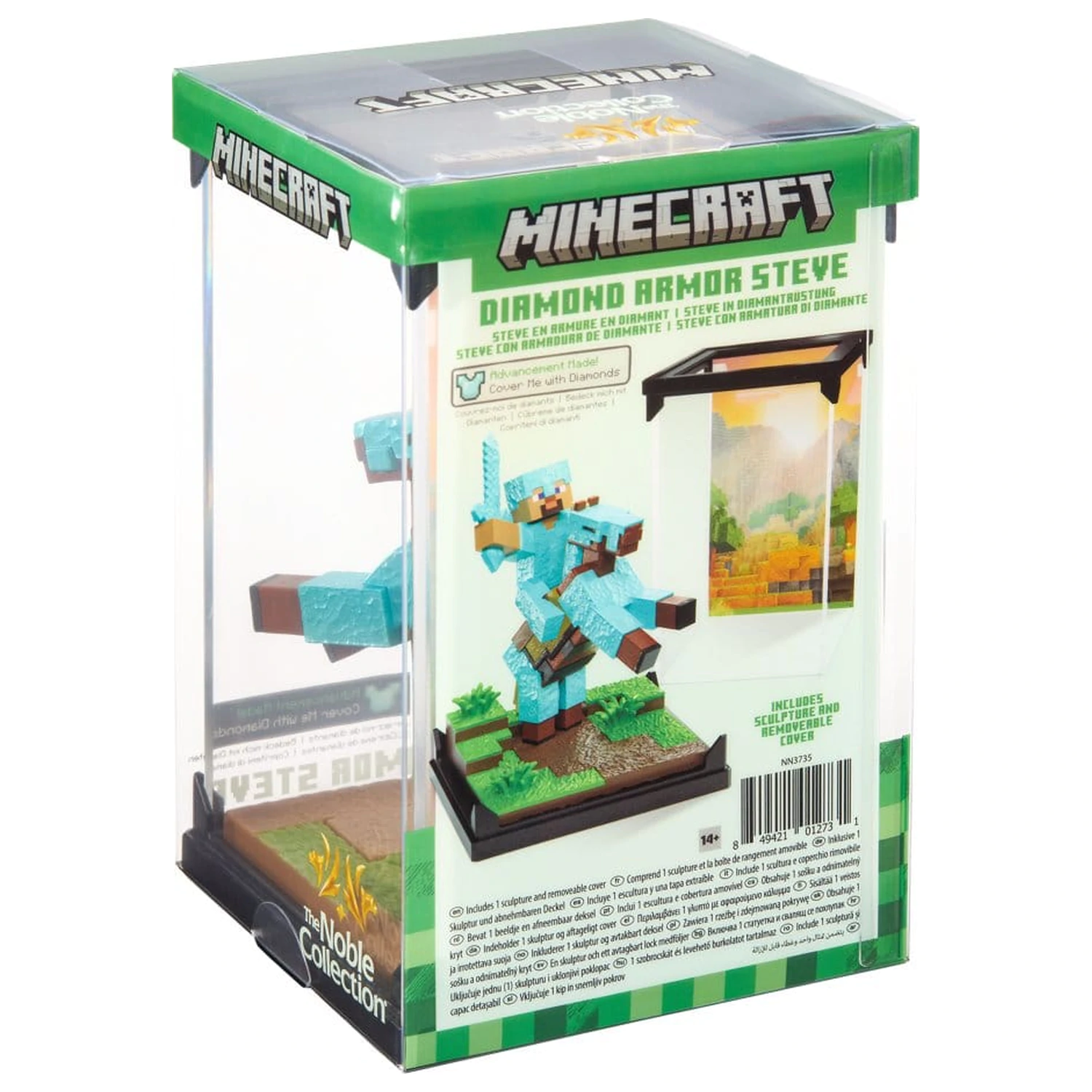 Minecraft Figure Diorama Diamond Armor Steve a kôň 18 cm produktová fotografia