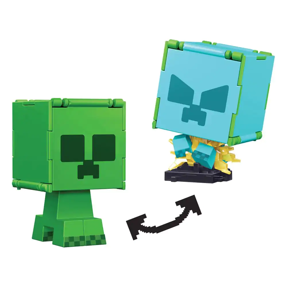 Minecraft Flippin akčná figúrka Creeper & Charged Creeper termékfotó