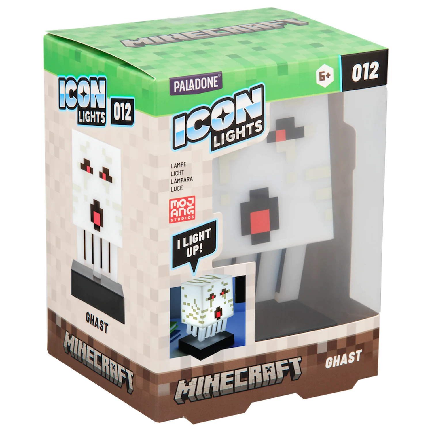 Minecraft Ghast ikona lampa 11 cm produktová fotografia